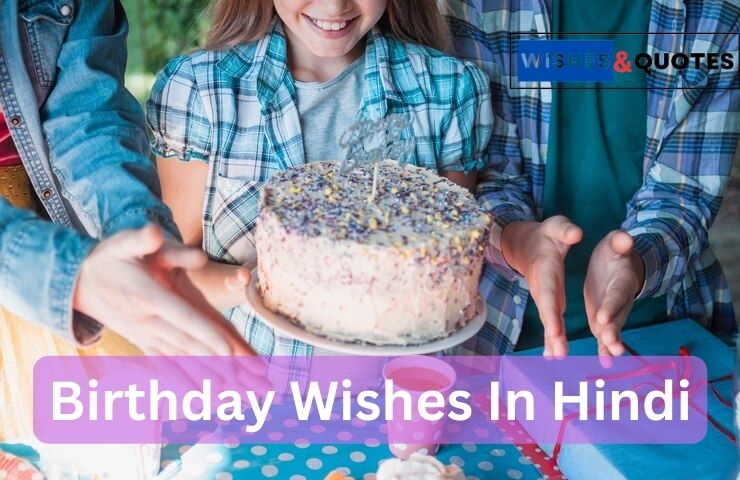 Birthday wishes in Hindi