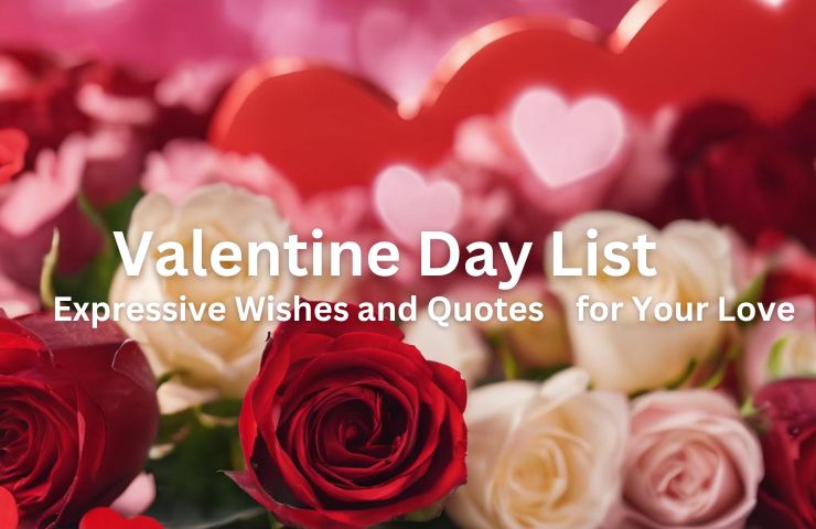Valentine Day List Wishes